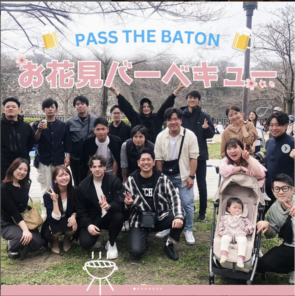 🌸 PASSTHEBATON！桜見！🌸
